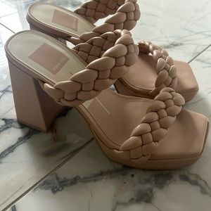 Dolce vita nude heels. 3.5 inches heel. Never worn